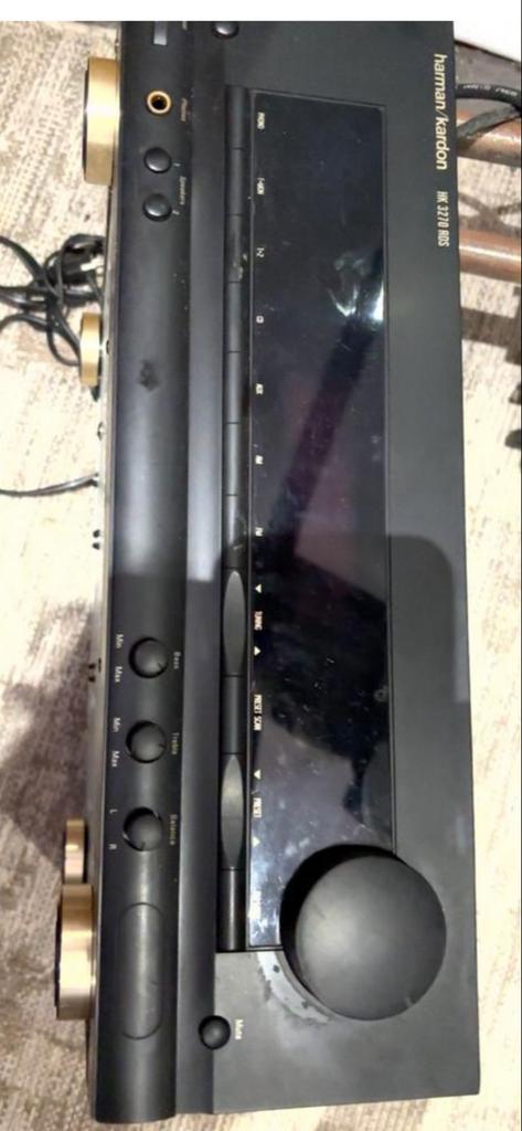 Harman Kardon HK 3270 RDS Stereo Receiver Versterker, Overige merken, Gebruikt, Ophalen of Verzenden, 60 tot 120 watt