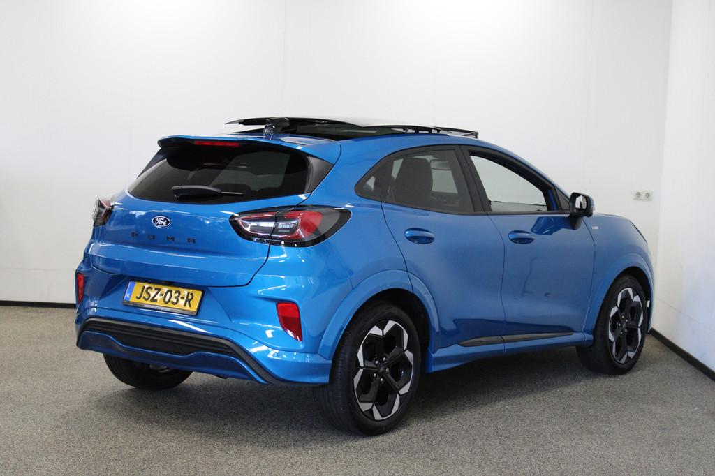 Ford Puma 1.0 EcoBoost Hybrid ST-line X 155PK (bj 2025), Blauw, Bedrijf, Hybride Elektrisch/Benzine, 3 cilinders