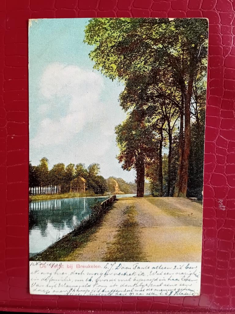 Ansichtkaart Breukelen, Verzamelen, Ansichtkaarten | Nederland, Ophalen of Verzenden, Utrecht