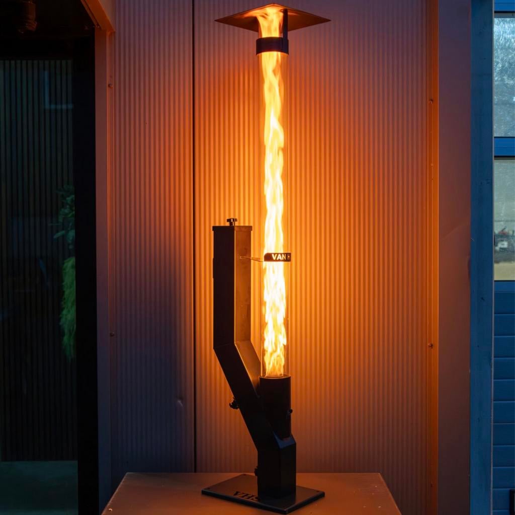 Stijlvolle Terrasverwarmer, Tuin en Terras, Terrasverwarmers, Zo goed als nieuw, Ophalen