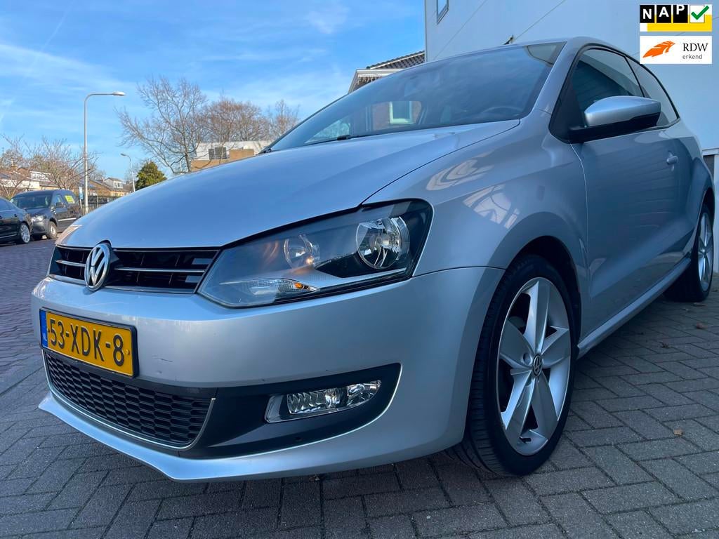 Volkswagen Polo 1.2 TSI Highline/Automaat/Navi/Cruise-c/Clim, Euro 5, 4 cilinders, USB, Origineel Nederlands