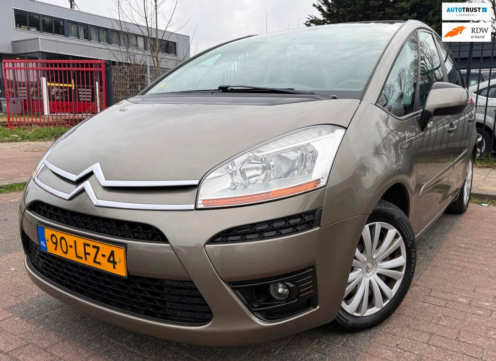 Citroen C4 Picasso 1.6 VTi Image 5p AIRCO/ NAP/ APK/TREKHAAK, Voorwielaandrijving, Stof, Gebruikt, Zwart