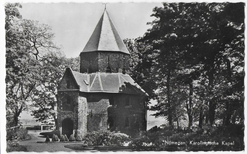 Nijmegen kapel oude ansichtkaart ( a560) gelopen, Verzamelen, Ophalen of Verzenden, 1960 tot 1980, Gelopen, Gelderland