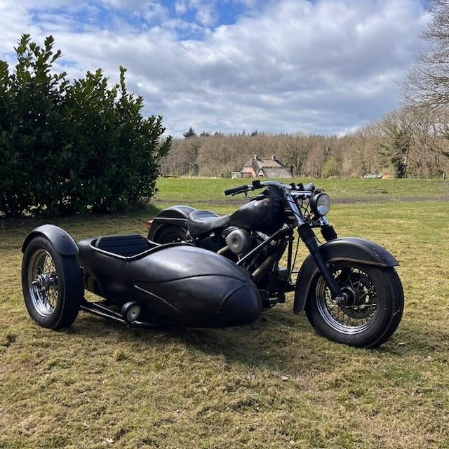 Te koop Harley Davidson Heritage Classic met zijspan, Motoren, Motoren | Zijspanmotoren, Ophalen