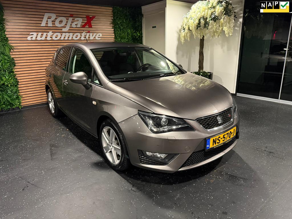 Seat Ibiza 1.4 TDI FR Connect LED - CLIMA - NAVI - STOELVERW, Voorwielaandrijving, Stof, Gebruikt, 1055 kg