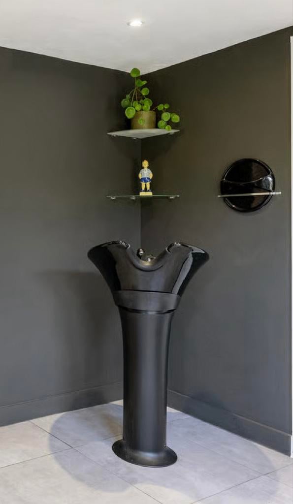 Kappers wasbak - zelf afkoppelen, Doe-het-zelf en Verbouw, Sanitair, Ophalen, Gebruikt, Wastafel