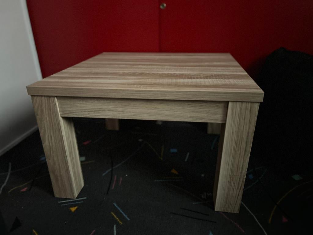 Vierkant tafeltje - seie Lidia, Ophalen, 50 tot 100 cm, Vierkant, 50 tot 100 cm