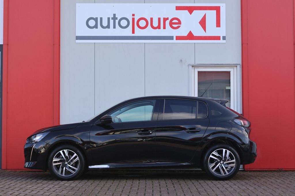Peugeot 208 1.5 BlueHDi Blue Lease Allure | Virtual Cockpit, Auto's, Peugeot, Voorwielaandrijving, Gebruikt, Leder en Stof, Zwart