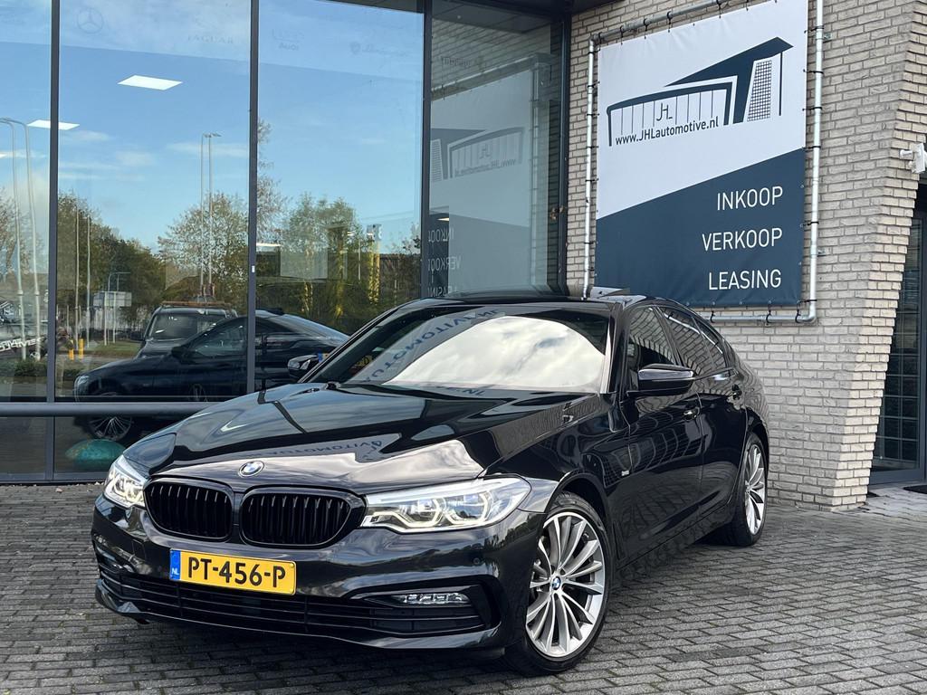 BMW 5-serie 520d High Executive*DAKJE*HUD*CRUISE*NAVI.PROF*L, Automaat, Achterwielaandrijving, Bedrijf, Diesel