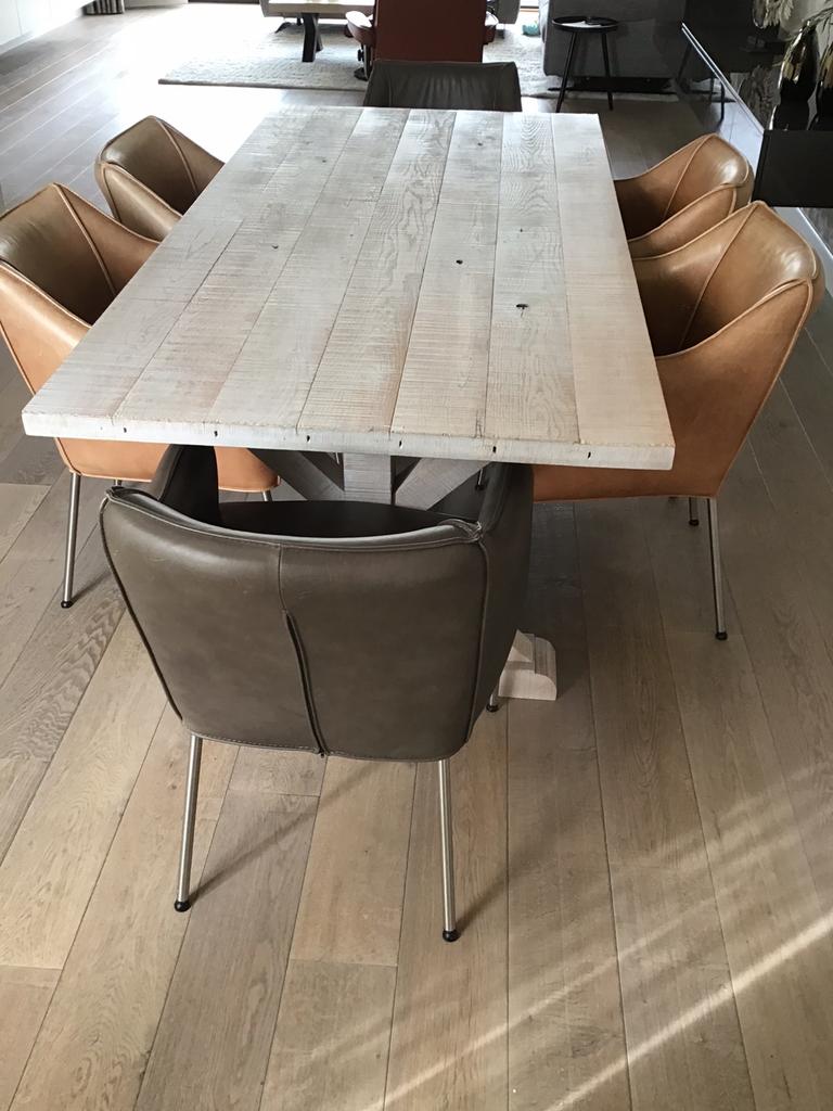 Eethoek, Huis en Inrichting, Tafels | Eettafels, Gebruikt, 100 tot 150 cm, 100 tot 150 cm, Vijf personen of meer, Rechthoekig