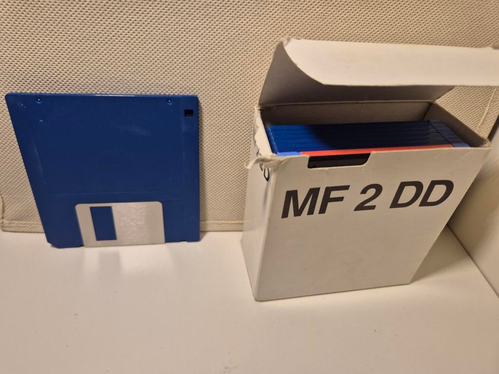 9 stuks 3.5" floppies 3,5 inch floppy disk, Computers en Software, Vintage Computers, Ophalen of Verzenden