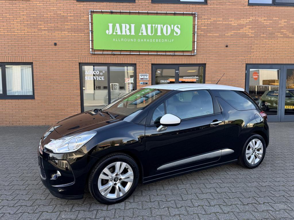 Citroën DS3 1.2 VTi So Chic Leder , Zeer mooi! (bj 2014), Voorwielaandrijving, Euro 5, Gebruikt, 1199 cc