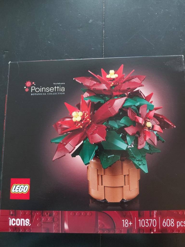 LEGO Icons 10370 Poinsettia - Zo goed als nieuw, Ophalen
