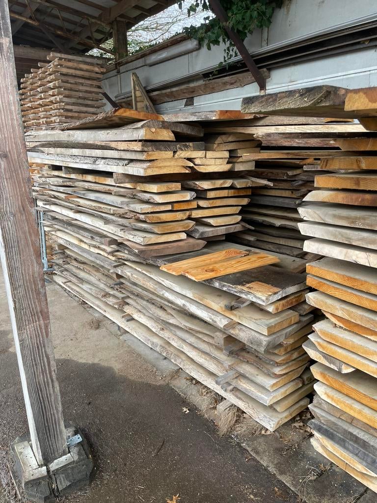 Eiken planken, Doe-het-zelf en Verbouw, Hout en Planken, Ophalen, 25 tot 50 mm, Eiken, Nieuw