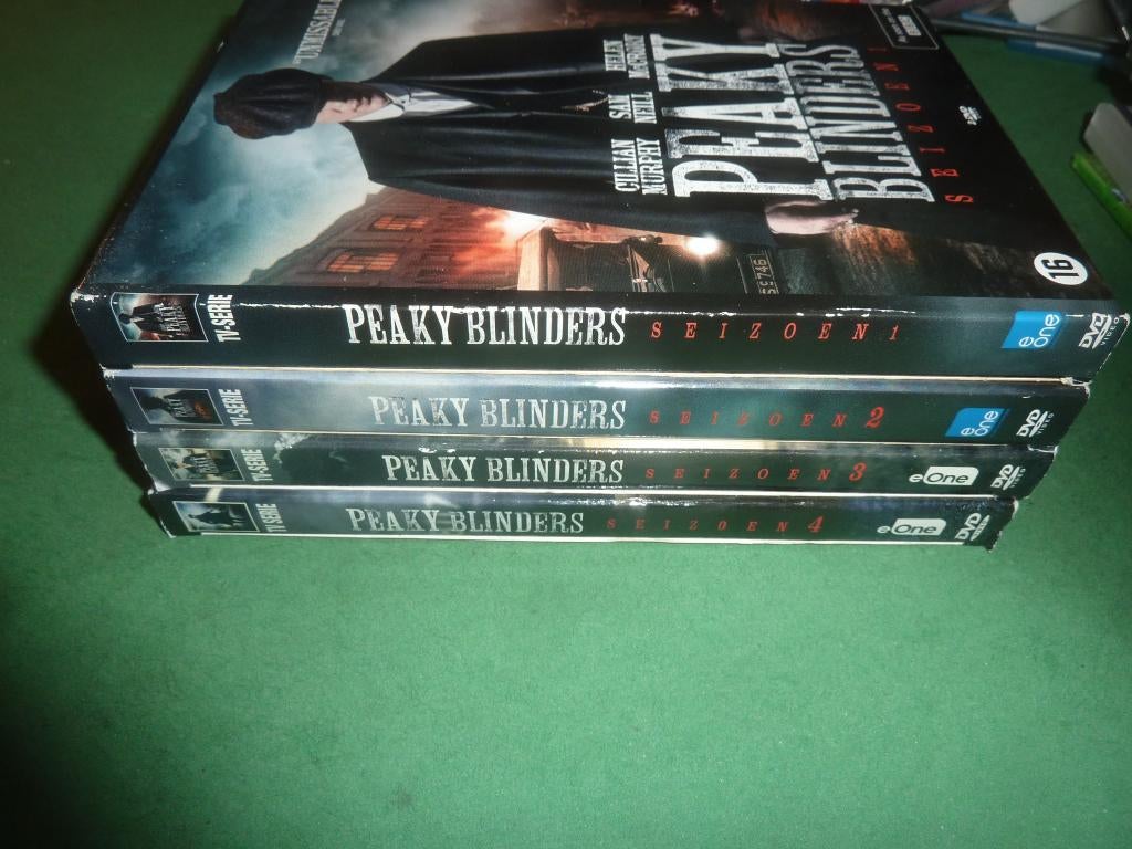 Peaky Blinders  Seizoen 1, 2, 3 en 4    4 x Dubbel-dvd, Cd's en Dvd's, Dvd's | Tv en Series, Alle leeftijden, Verzenden, Zo goed als nieuw