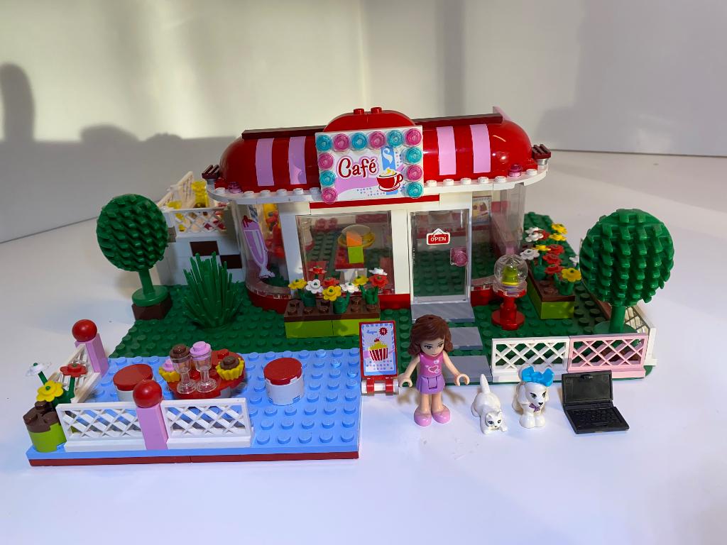 LEGO Friends (3061) City Park cafe en meer, Ophalen of Verzenden, Zo goed als nieuw