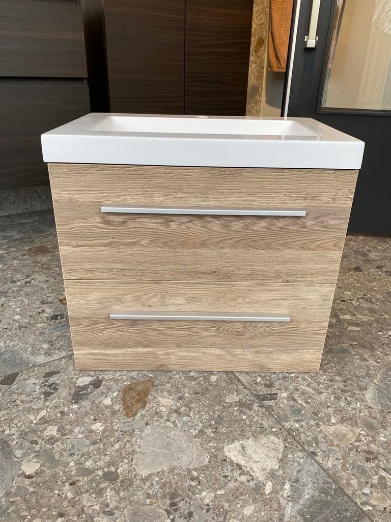 Legno Calore Badmeubel 60cm | Warm & Stijlvol NU €399, Ophalen, Nieuw, Wastafel