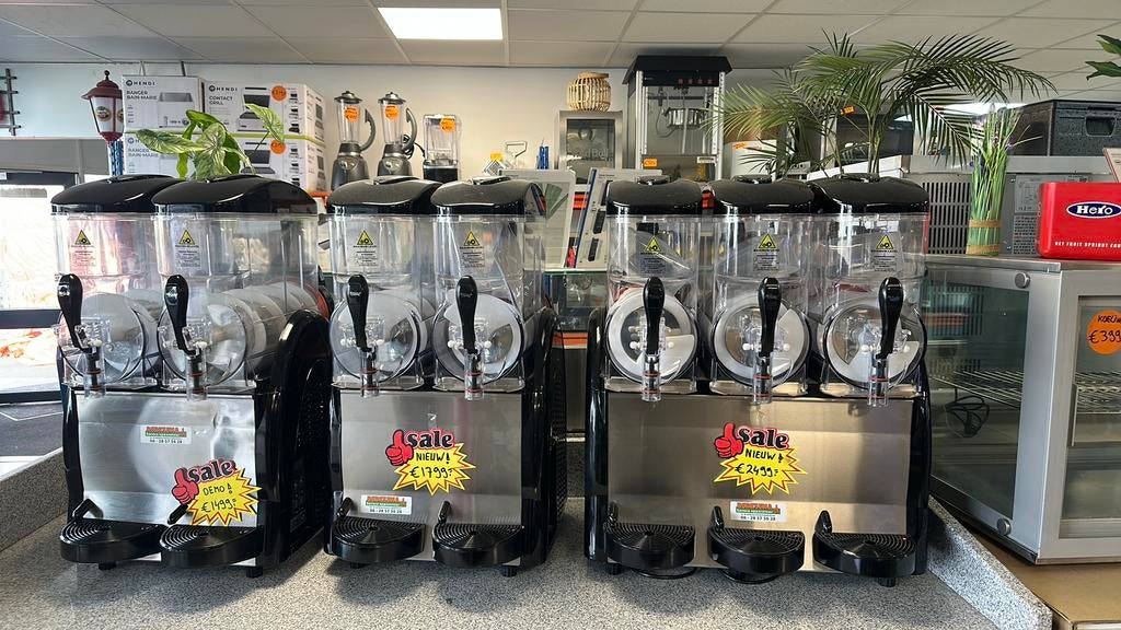 Slush puppie machines en softijsmachines aangeboden, Ophalen, Koelen en Vriezen