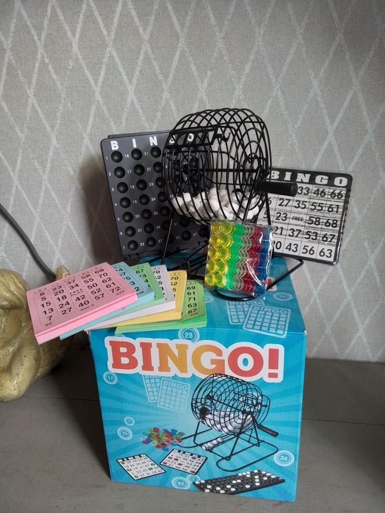 Bingo spel compleet, Ophalen, Onbekend, Zo goed als nieuw, Vijf spelers of meer
