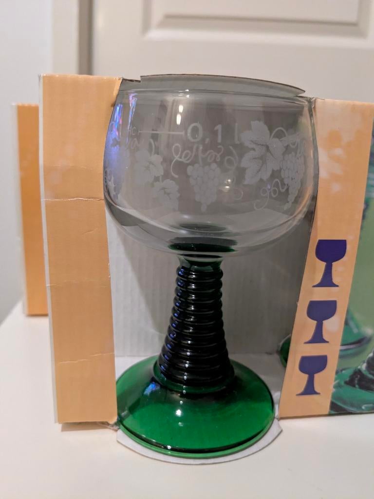 Luminarc wijnglazen vintage (Roemer of Römer) 6 stuks, Ophalen of Verzenden, Nieuw, Overige typen