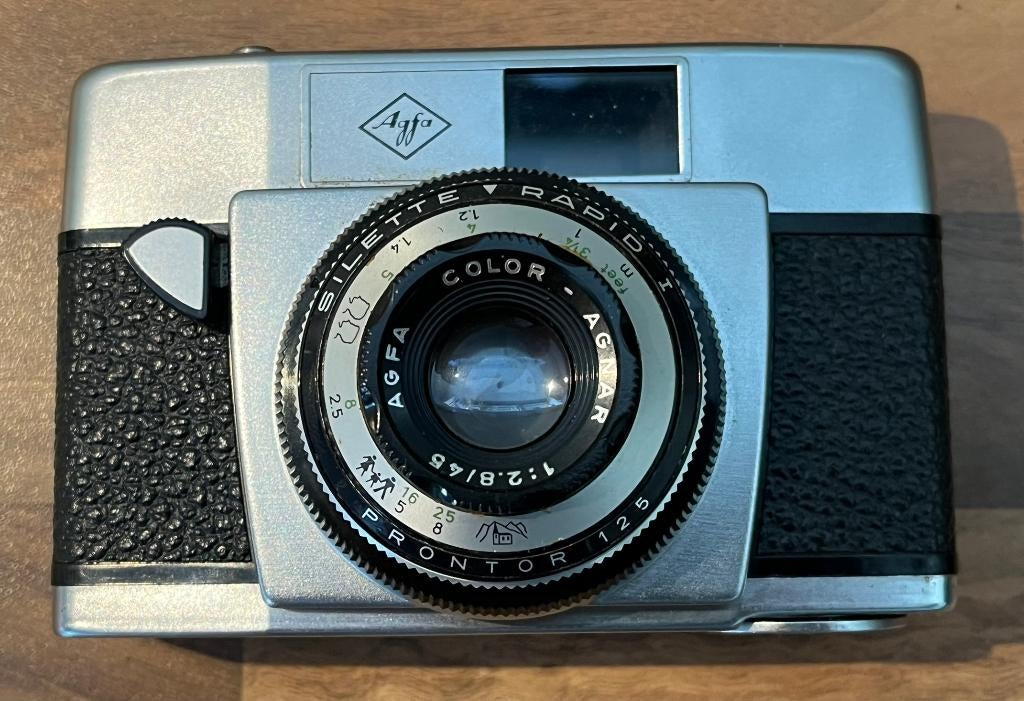 Agfa SILETTE-L analoge camera, Ophalen of Verzenden, Gebruikt, Compact, Overige Merken