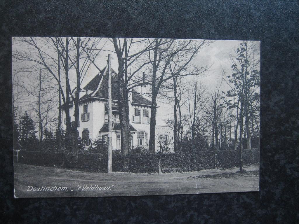 DOETINCHEM "t Veldhoen villa, Ophalen of Verzenden, 1920 tot 1940, Gelderland