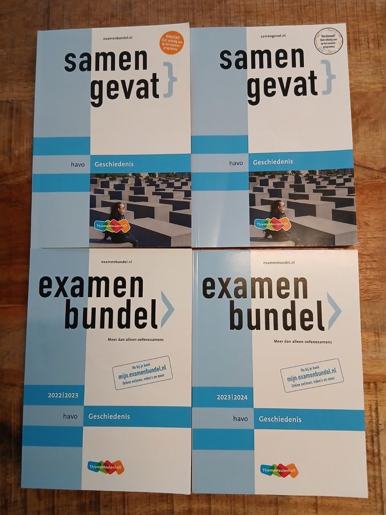 Geschiedenis havo boeken – samengevat & examenbundel, Boeken, Ophalen of Verzenden, Zo goed als nieuw, HAVO, Geschiedenis