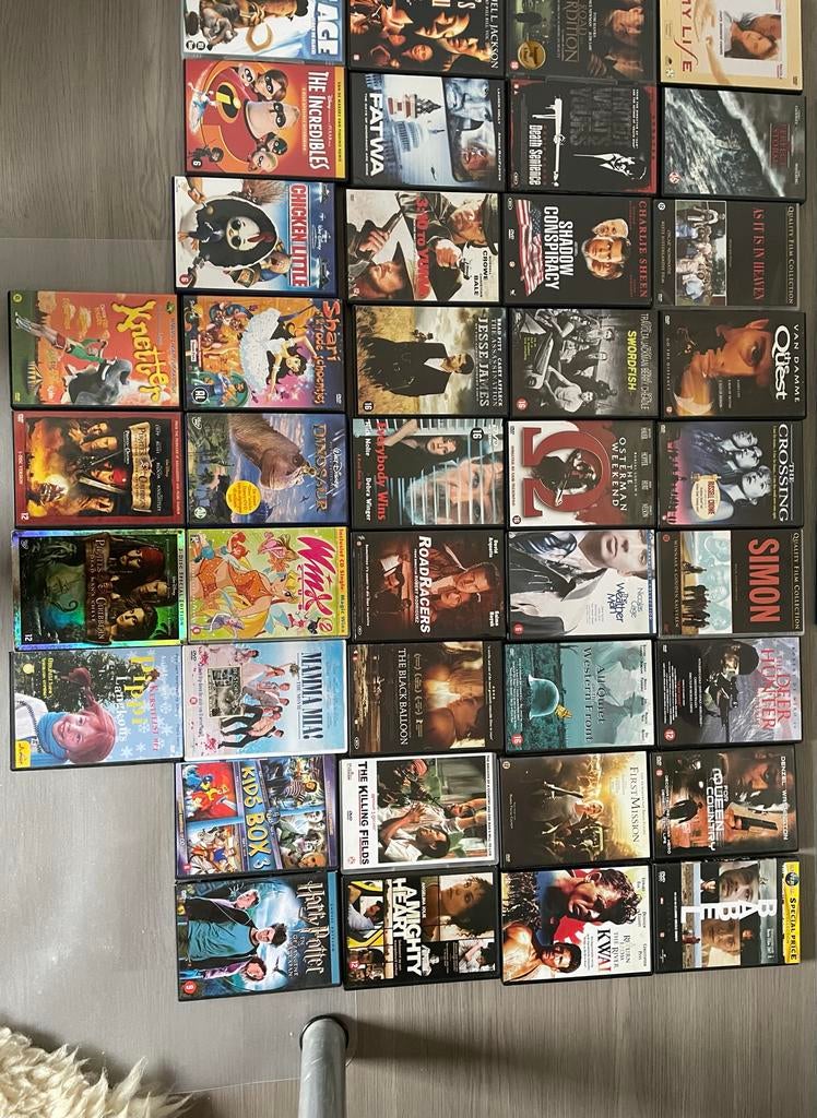 Partij DVD’s, Alle leeftijden, Ophalen of Verzenden, Gebruikt