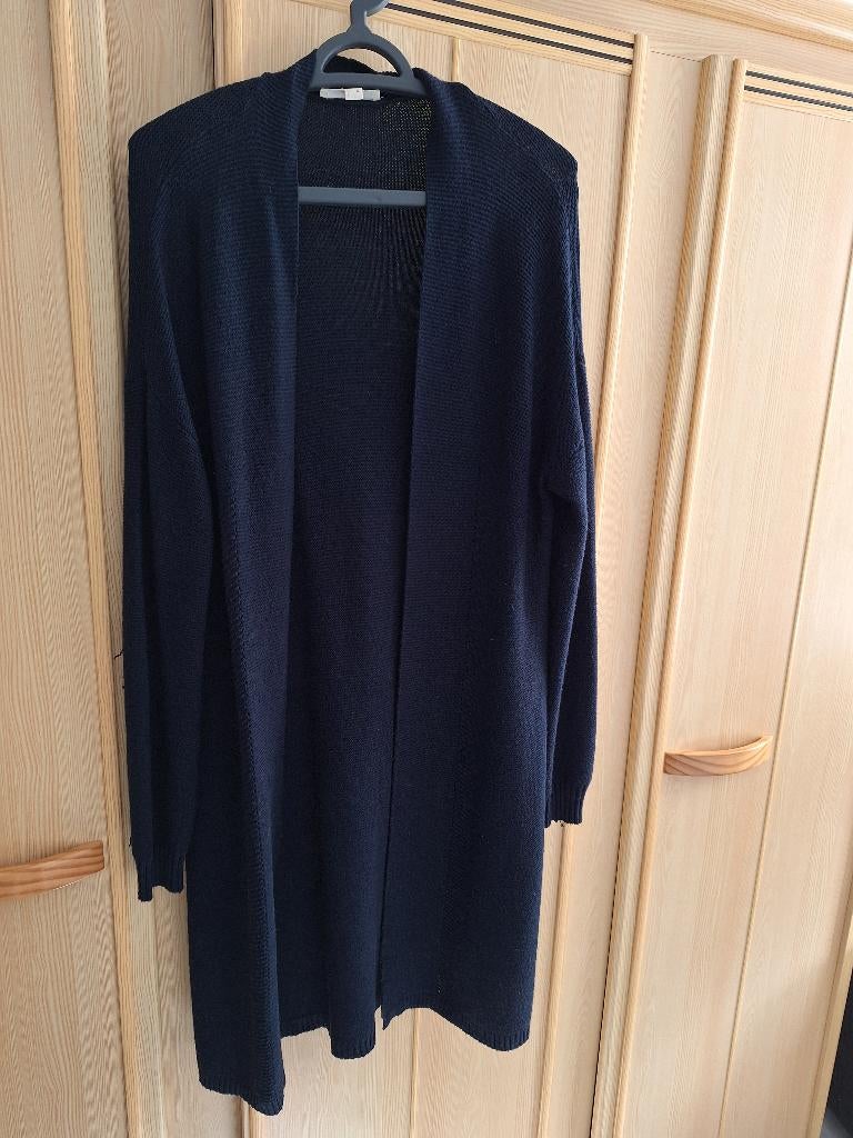 Comfortabel donkerblauw vest van Esprit, Maat 38/40 (M), Blauw, Ophalen of Verzenden, Gedragen