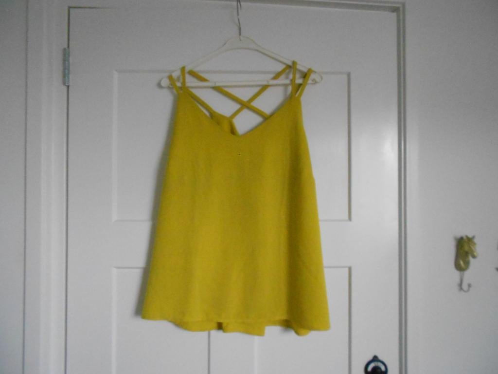 Encuentro (mosterd)gele top, maat XL., Encuentro, Geel, Maat 46/48 (XL) of groter, Ophalen of Verzenden