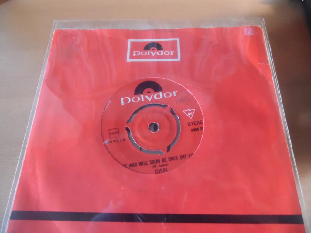 cobra. the war will soon be over ( my love ). / midnight wal, Cd's en Dvd's, Vinyl Singles, Ophalen, Gebruikt, Overige genres
