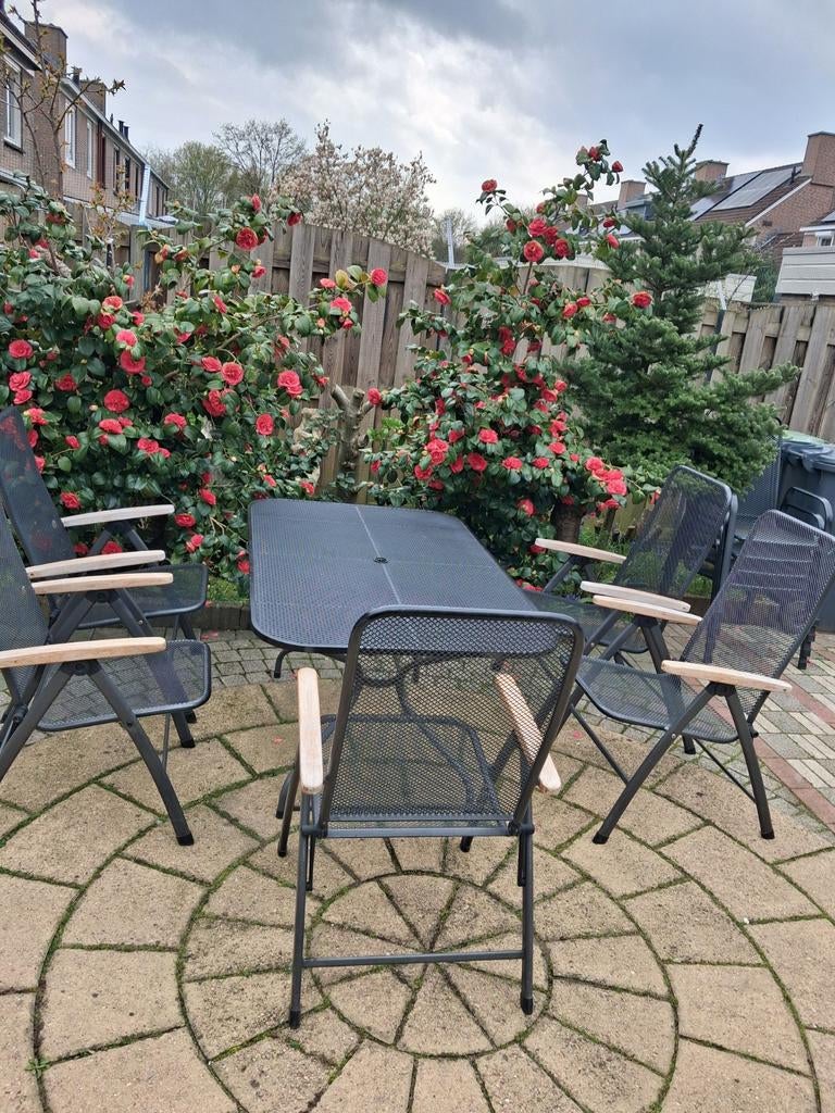 TUINSET ROYAL GARDEN VOOR 5 PERSONEN, Ophalen of Verzenden