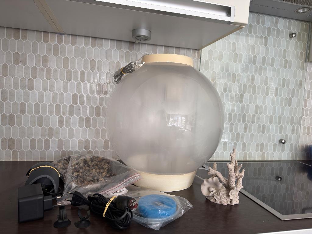 biOrb aquarium 30L compleet, Ophalen of Verzenden, Gebruikt, Leeg aquarium