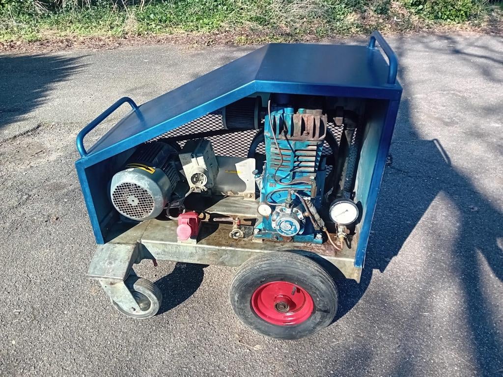 Spackspuit machine  Hama h1100 compressor, 100 liter of meer, Ophalen