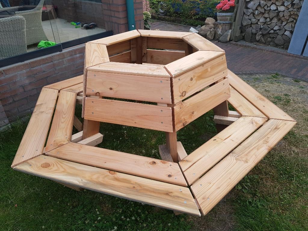 boombank Douglas, Ophalen, Nieuw, Hout