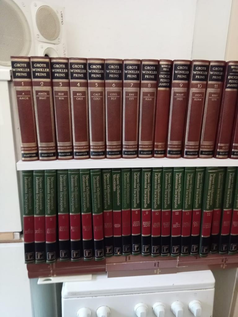 Grote Winkler Prins Encyclopedieën/ popmuziek boeken, Boeken, Ophalen, Gelezen, Algemeen