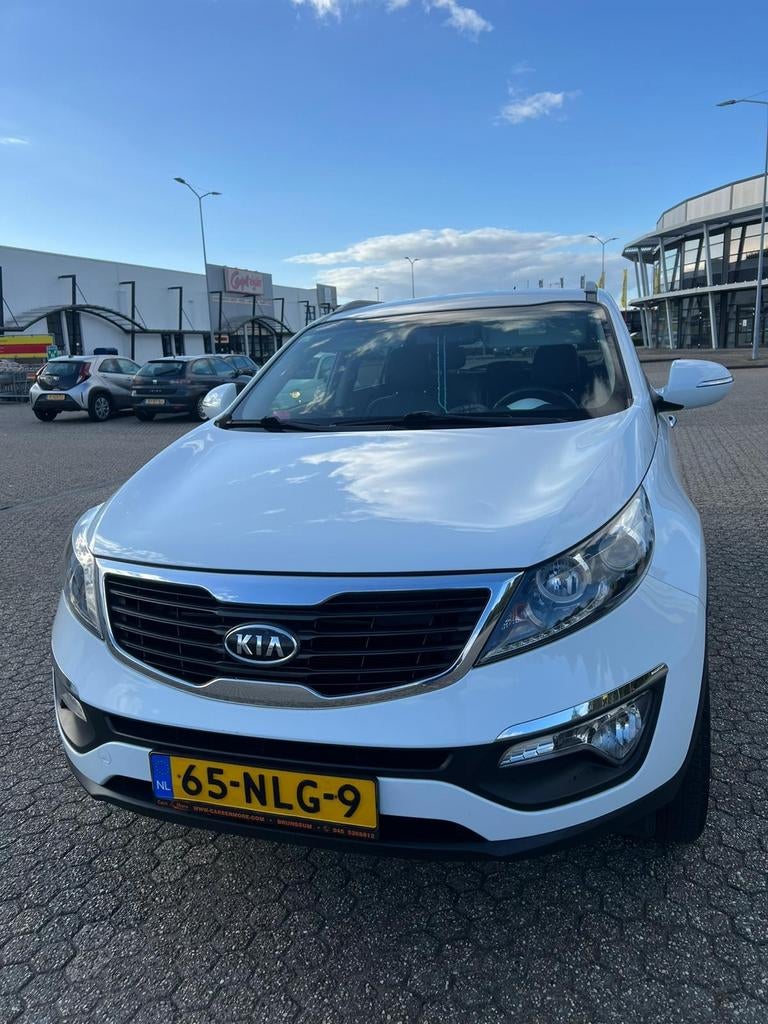 Kia Sportage 2.0 Cvvt 2WD 2010 Wit, Auto's, Kia, 1998 cc, Achterwielaandrijving, Zwart, 4 cilinders