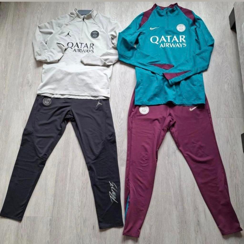 PSG Trainingspakken - Kind XL (158-170) & heren S, Kinderen en Baby's, Kinderkleding | Maat 164, Zo goed als nieuw, Jongen of Meisje