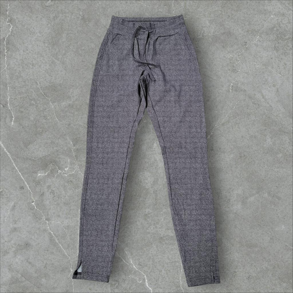 Studio Anneloes Burgundy  White Pattern Stretch  Trousers XS, Ophalen of Verzenden, Zo goed als nieuw, Maat 34 (XS) of kleiner