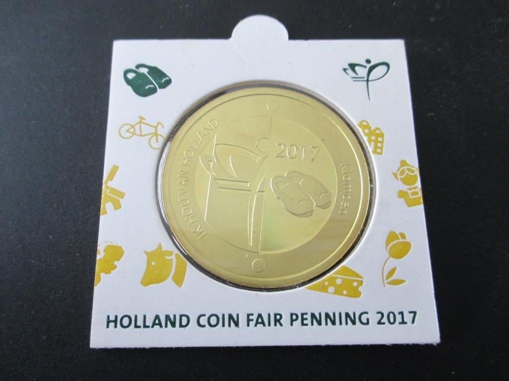 Holland Coin Fair 2017 klompen, Ophalen of Verzenden, Overige materialen, Nederland