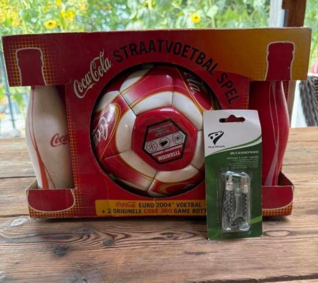Originele Coca Cola 2004 EK voetbal, Ophalen, Nieuw, Bal