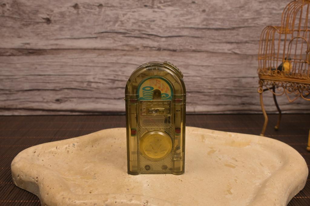 Wurlitzer jukebox transparante aansteker - AU.PAMA.06, Verzenden, Gebruikt, Aansteker