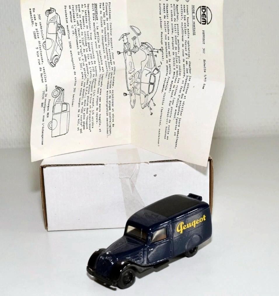 Peugeot M.K.N. 1938  kit, Hobby en Vrije tijd, Modelauto's | 1:43, Ophalen of Verzenden, Zo goed als nieuw, Auto, Overige merken