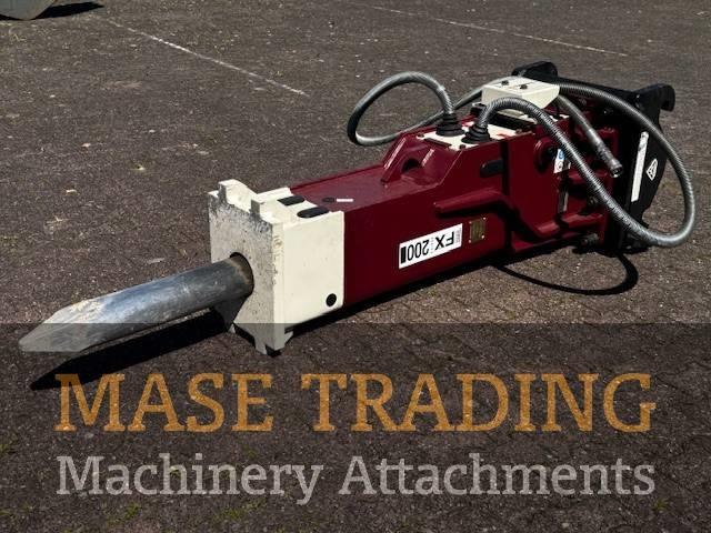 HYDRARAM FX-200 | 16 ~ 25 T | CW40 | Sloophamer | Hammer, Zakelijke goederen, Machines en Bouw | Onderdelen