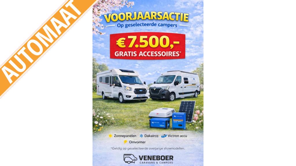 VANTourer 600 D, Caravans en Kamperen, Campers, Bedrijf, tot en met 2, Buscamper of Camperbus, Overige merken, Ford, Diesel, Automaat