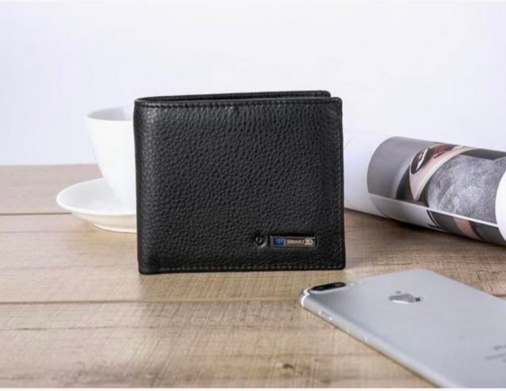 SMARTLB heren portemonnees - anti diefstal, Sieraden, Tassen en Uiterlijk, Portemonnees, Ophalen of Verzenden, Gebruikt, Zwart