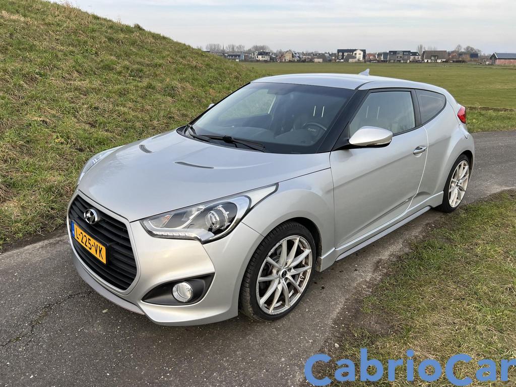 Hyundai Veloster 1.6 T-GDI i-Catcher Top conditie Nieuwe TUR, Auto's, Hyundai, Voorwielaandrijving, Gebruikt, 4 stoelen, Wit