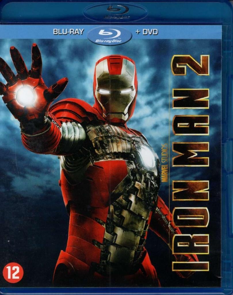 Iron Man 2 (2010, Marvel) - 3 disc - IMDB 7.0 - NL uitgave, Verzenden, Science Fiction en Fantasy, Zo goed als nieuw, Disney Movies