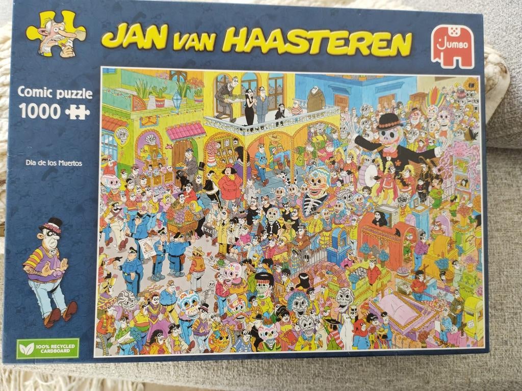 Jan van Haasteren dia de los muertos, Ophalen of Verzenden, 500 t/m 1500 stukjes, Zo goed als nieuw