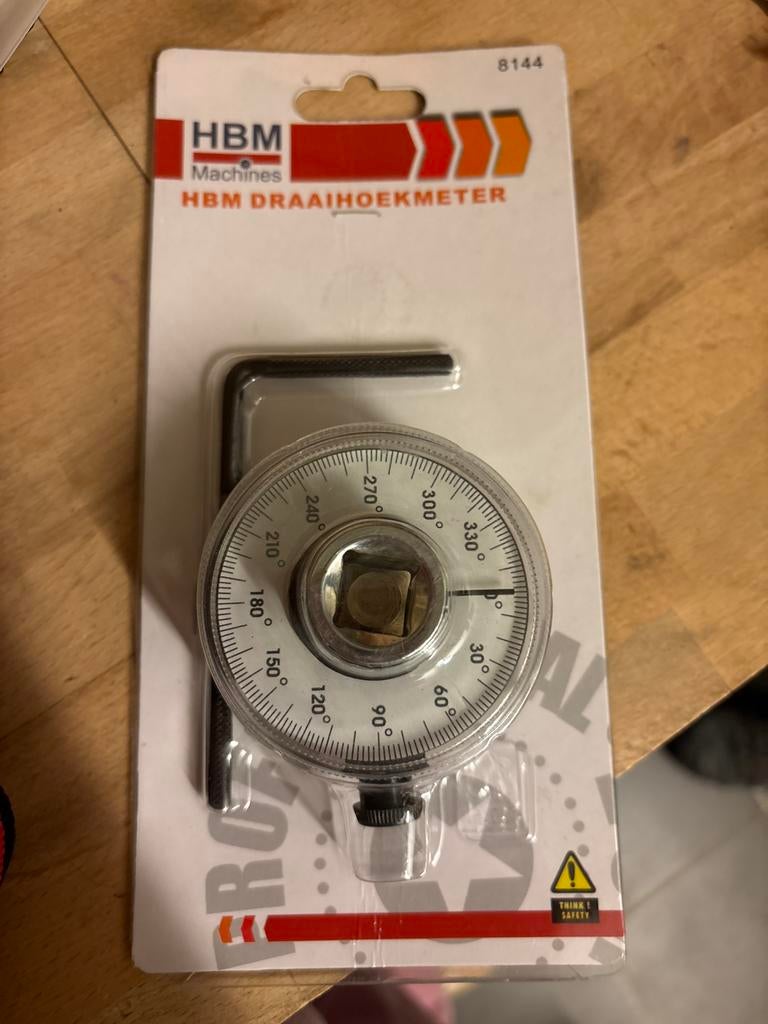 HBM Draaihoekmeter - Nieuw in verpakking, Ophalen of Verzenden, Nieuw, Universele onderdelen